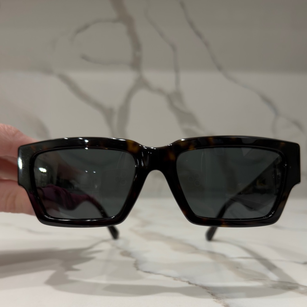 Versace Sunglasses with Gold Accents
